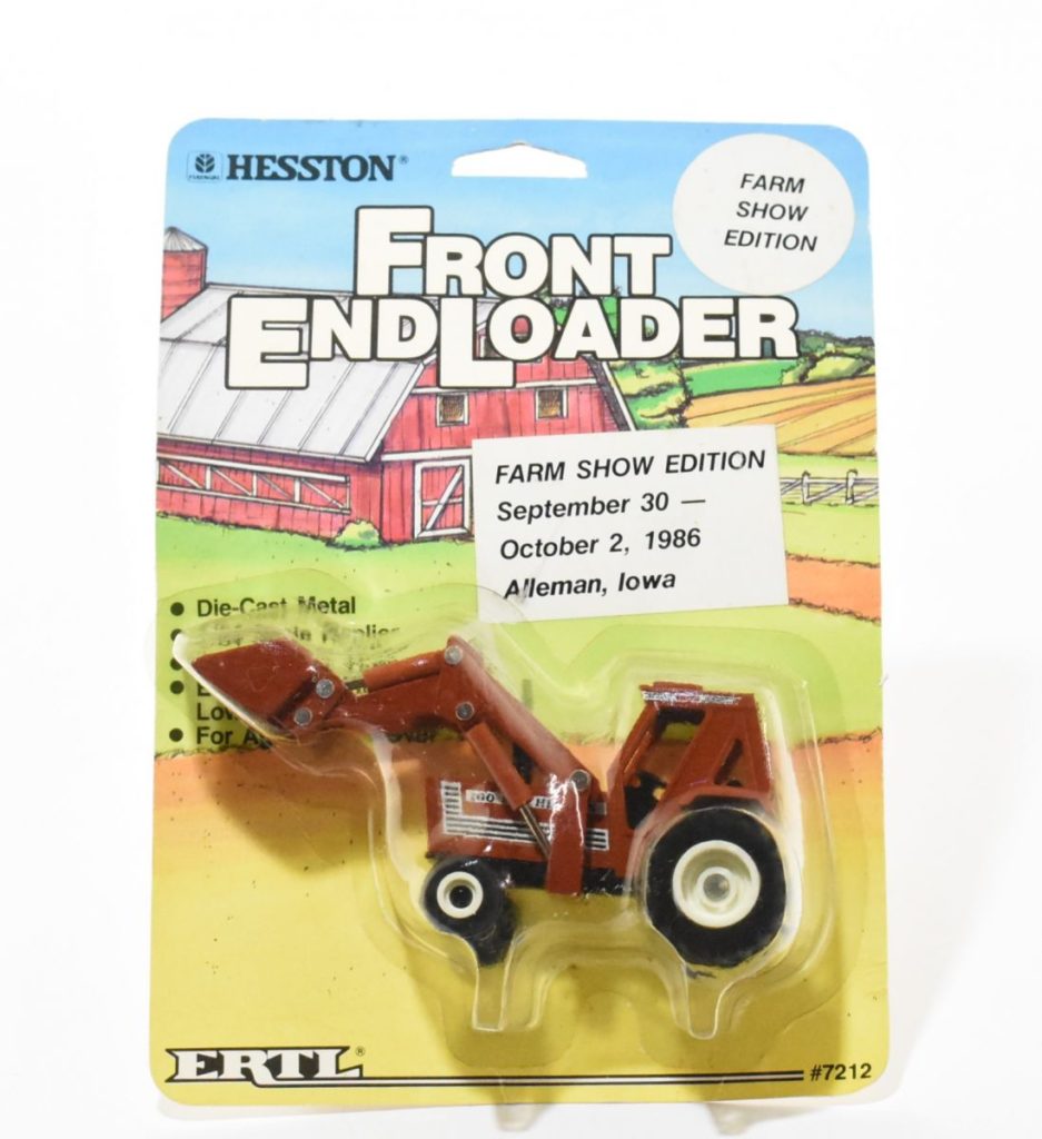 Hesston Tractor With Loader Farm Show Daltons Farm Toys