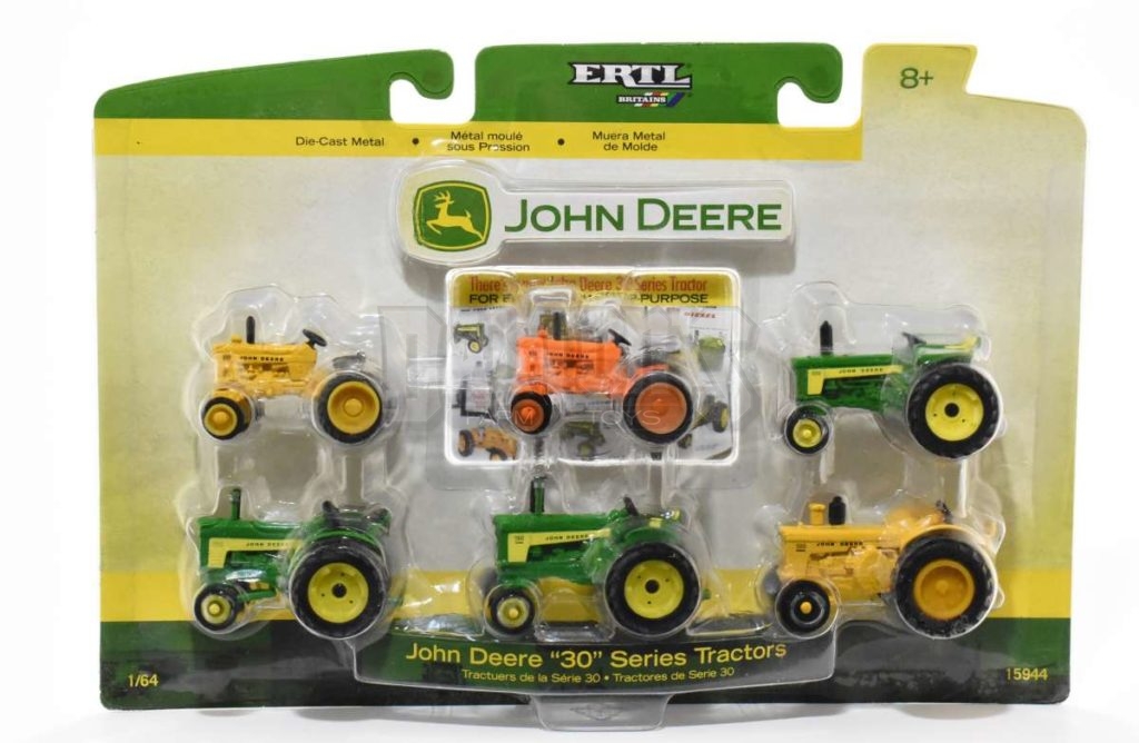 1/64 John Deere 30 Series Tractor Set With 33 430 530 630 730 830 ...