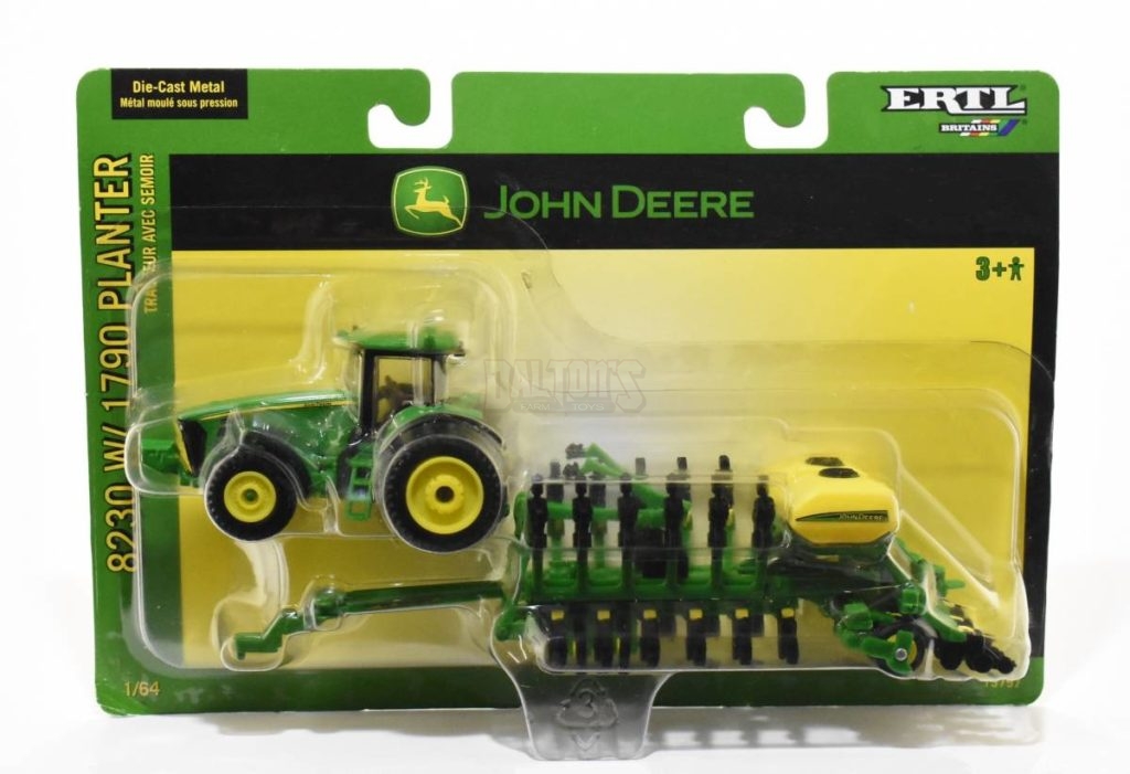 1/64 John Deere 8230 Fwa Tractor With 1790 Planter Daltons Farm Toys