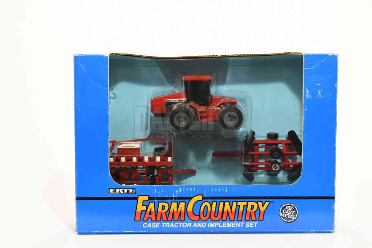 1/64 ERTL custom case ih 8930 tractor single rear 2wd front rims farm toy 