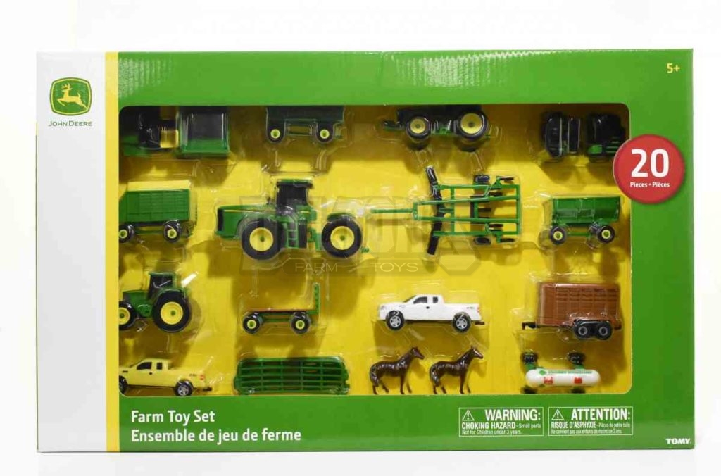 1/64 John Deere 20 Piece Farm Toy Set - Daltons Farm Toys