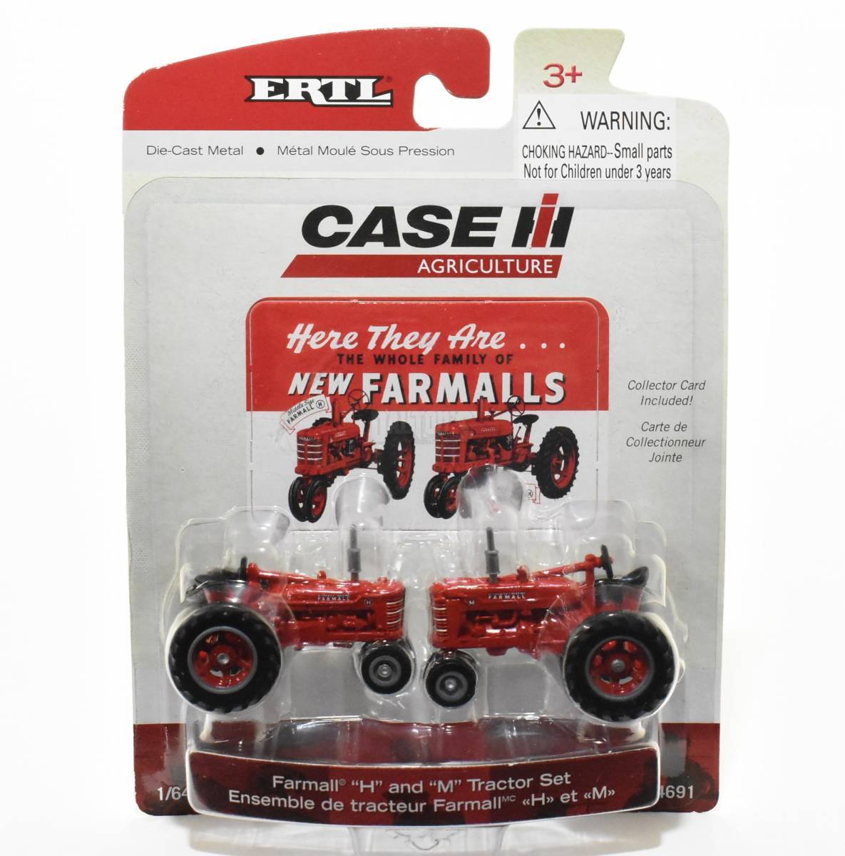 1 64 Ih Farmall H And M Tractor Set Daltons Farm Toys