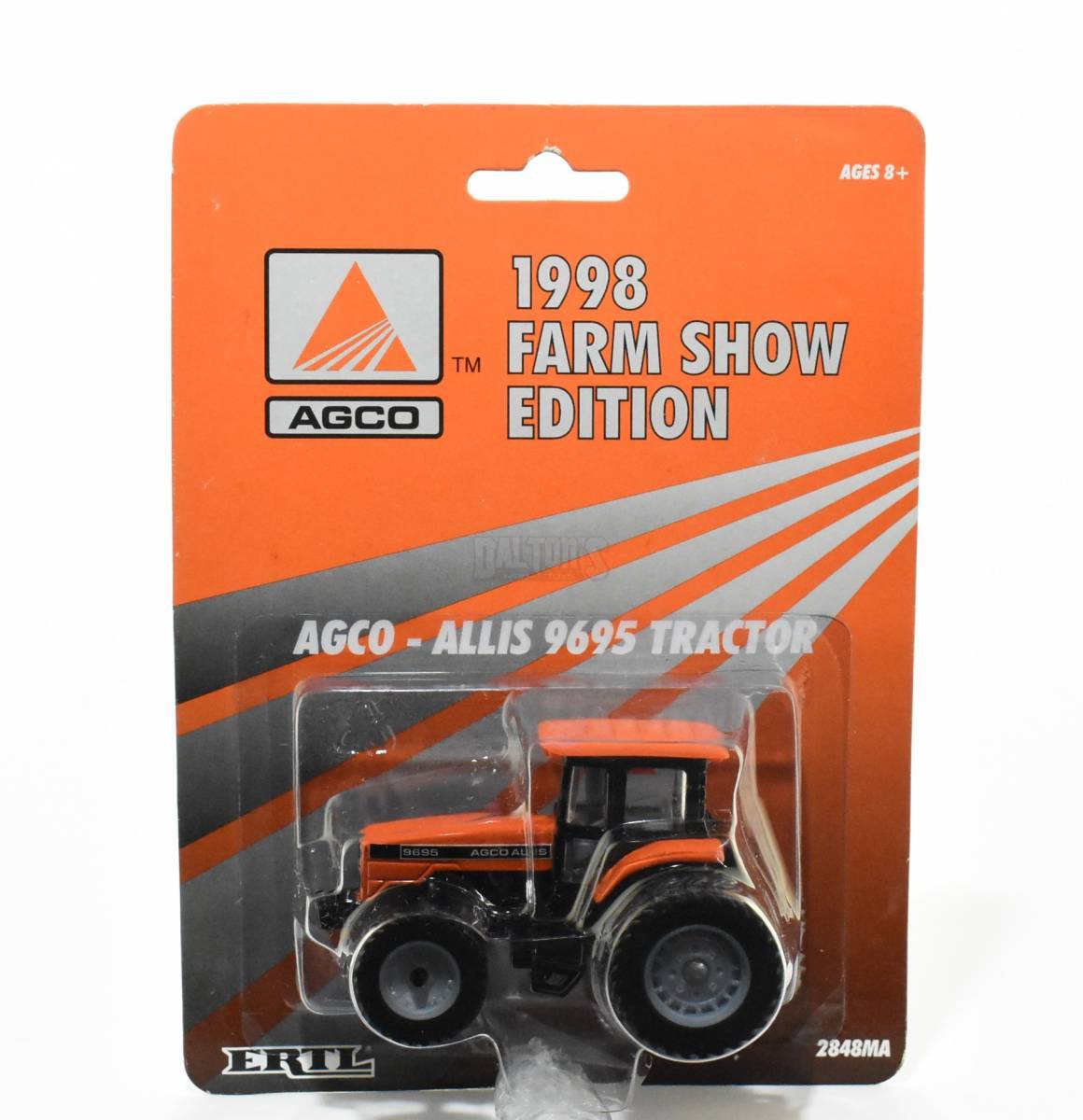 1/64 standi orange agco allis chalmers snowblower hitch Thrower ertl farm toy 