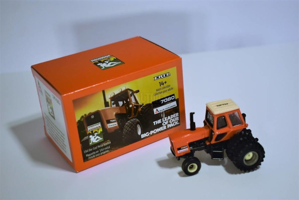 1/64 Allis Chalmers 7080 Tractor With Rear Duals, 2018 National Farm Toy Museum Daltons Farm Toys