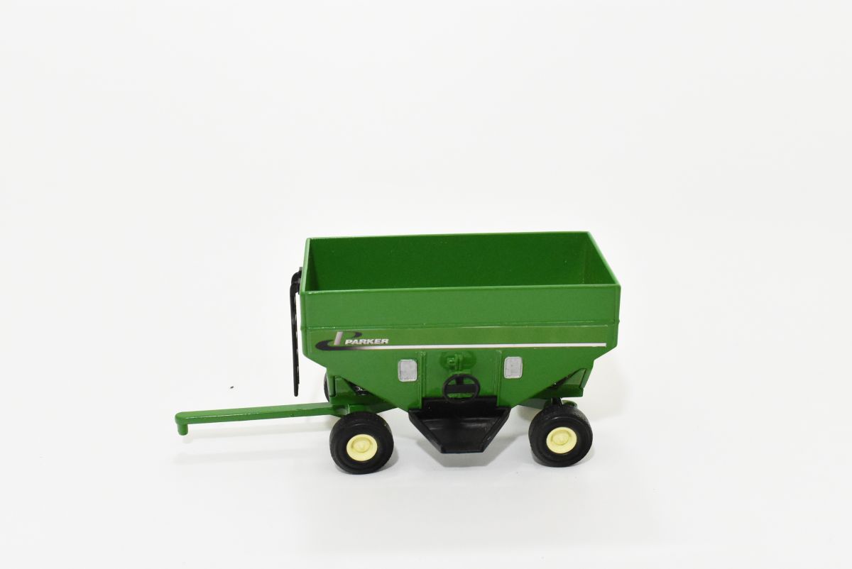 1/64 ERTL CUSTOM FARM TOY NEW DEMCO 650 GREEN CORN SOYBEAN GRAIN GRAVITY WAGON 