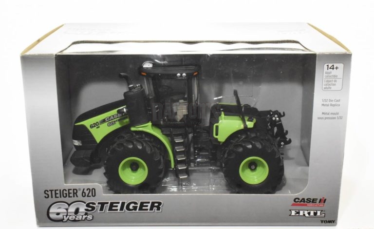 1/32 Case IH Steiger Green 620 4WD Tractor, 60 Years - Daltons Farm Toys