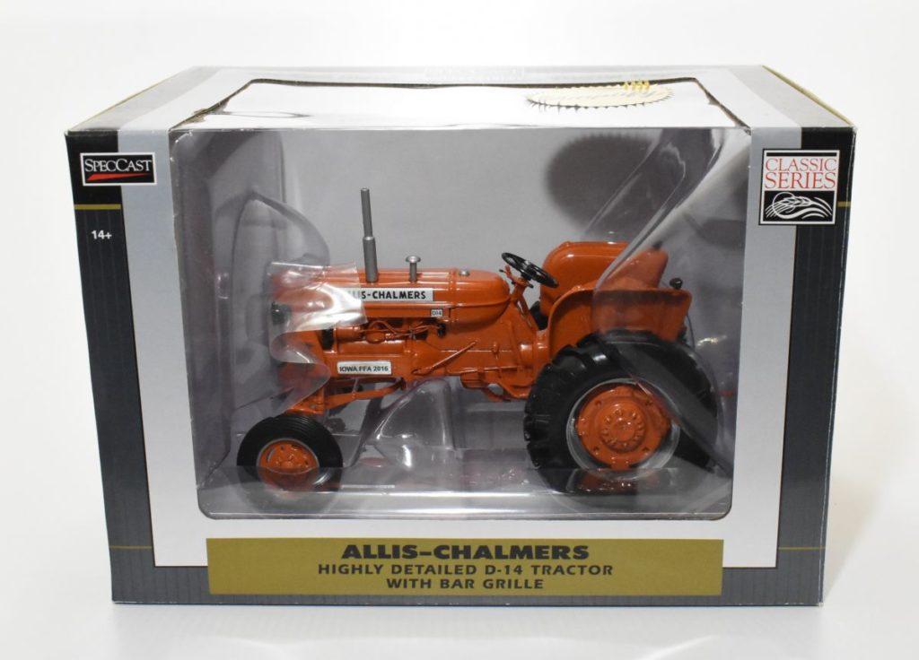 1/16 Allis-Chalmers D-14 Highly Detailed Tractor with Bar Grille, Iowa ...