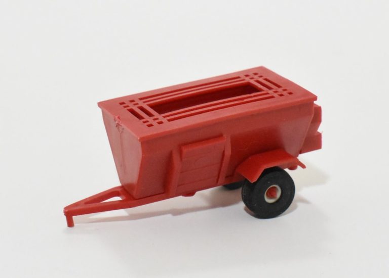 1/64 TMR Mixer Feed Wagon, Red - Daltons Farm Toys