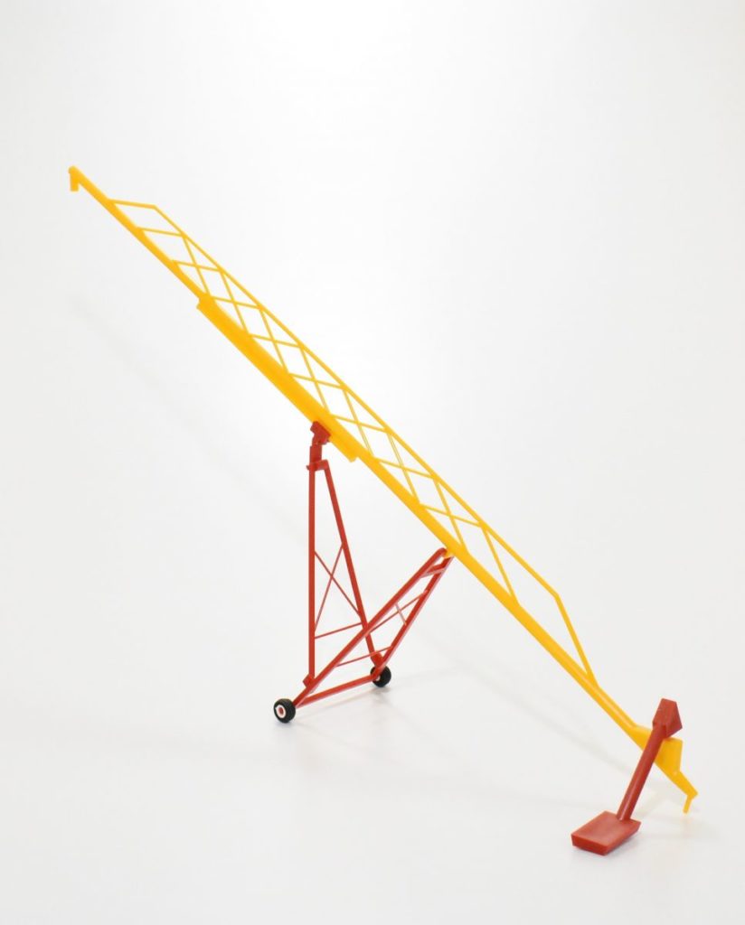 1/64 115' Grain Auger Yellow & Red Daltons Farm Toys