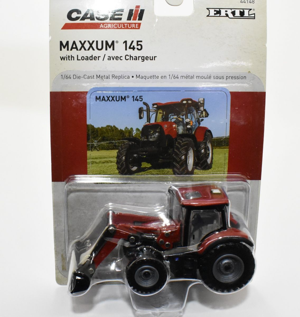 ERTL 1:64 CASE IH Maxxum 145 Tractor w/ Loader 