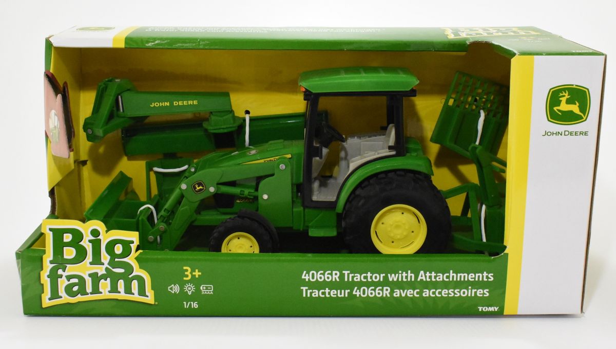 john deere tractor and loader toy