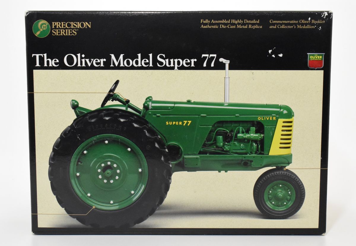 1/16 OLIVER SUPER 77 TRACTOR WITH CULTIVATOR - McLaughlin