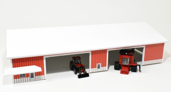 1/64 Custom scratch built farm toys over head loading dock door 
