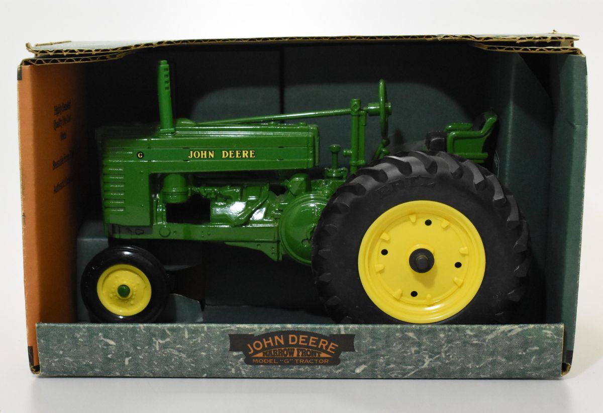 Bij top toilet 1/16 John Deere Model G Tractor W/ Narrow Front - Daltons Farm Toys