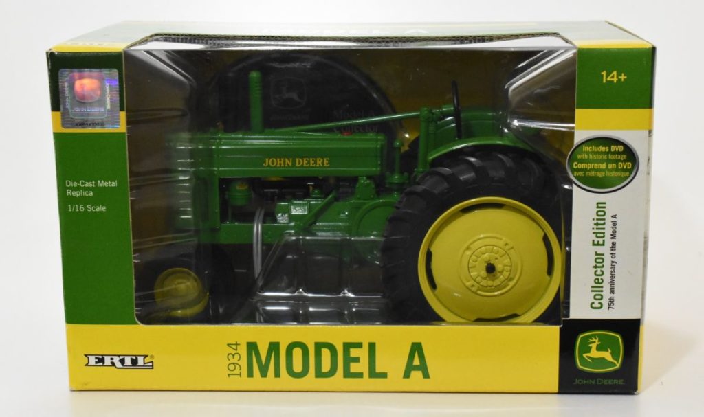 116 John Deere 1934 Model A Styled Tractor With Fenders Collectors Edition Daltons Farm Toys 4291