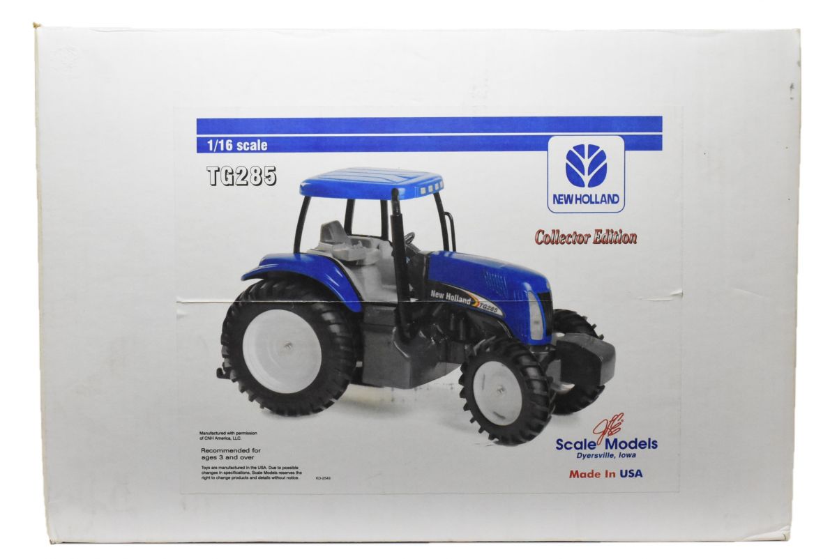 Details about   New Holland Farm Toy Tractor TG-285 1/16 