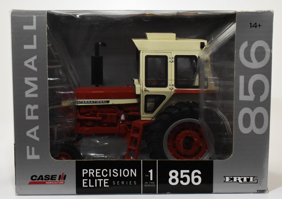 #1 Case IH International 856 Tractor with cab  Precision Classic Elite Series 