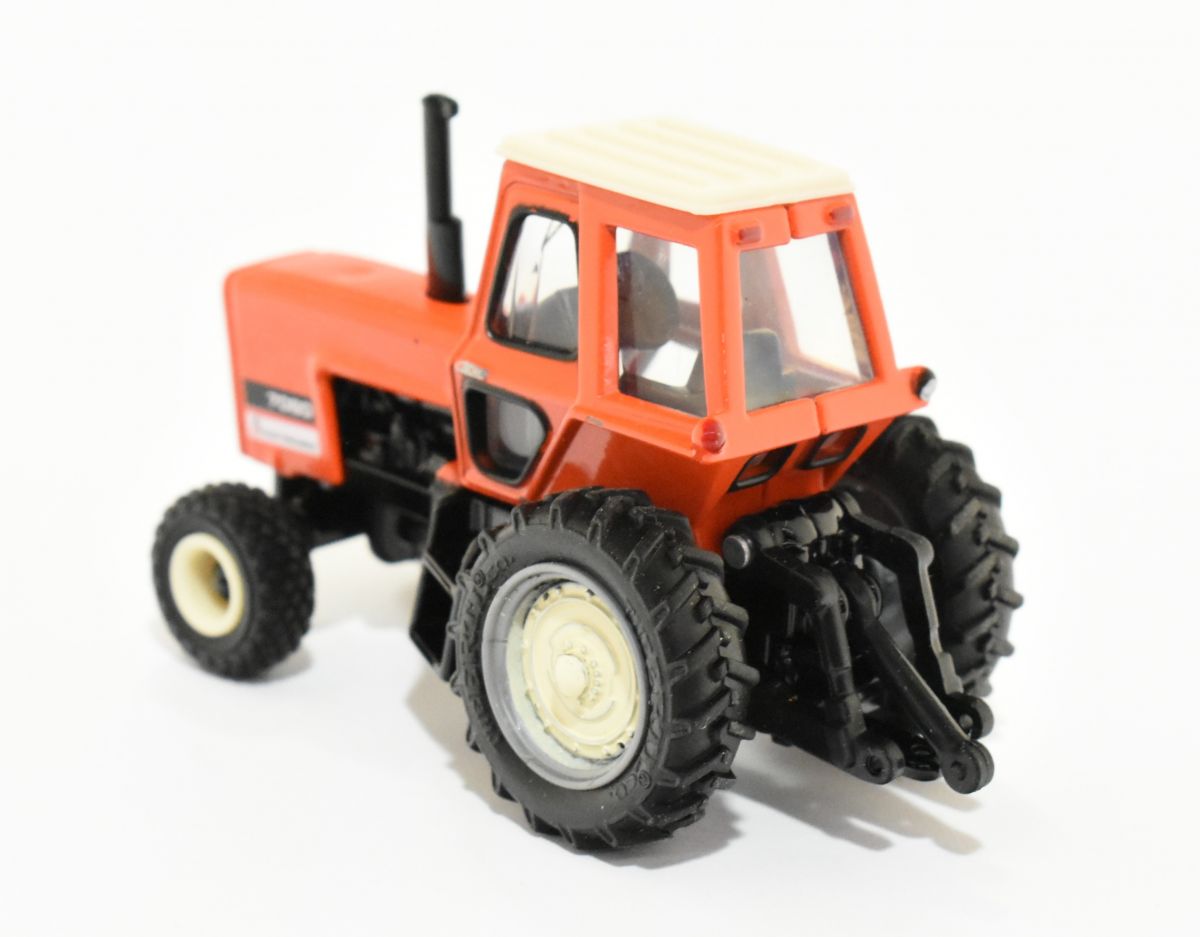 1/64 ERTL custom agco allis chalmers 7060 black belly tractor w/ Duals farm toy 