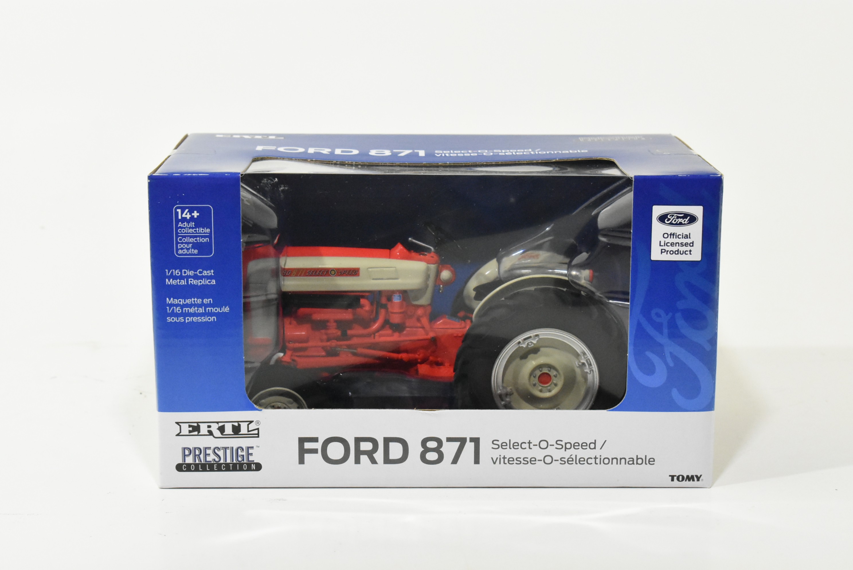1/16 Ford 871 Select O Speed Tractor With Wide Front - Dalton's