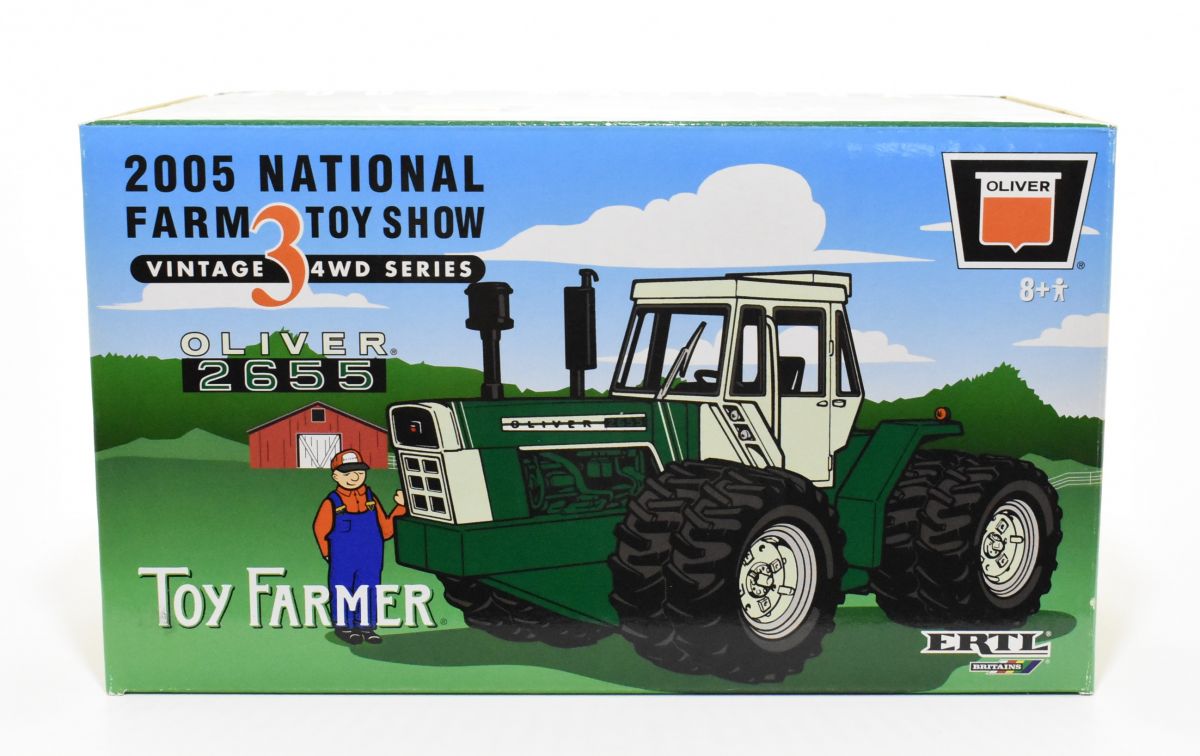1/32 Oliver 2655 4WD Tractor W/ Duals, 2005 National Farm Toy Show