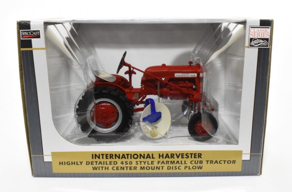 1/16 International Harvester 450 Style Farmall Cub Tractor With Plow ...