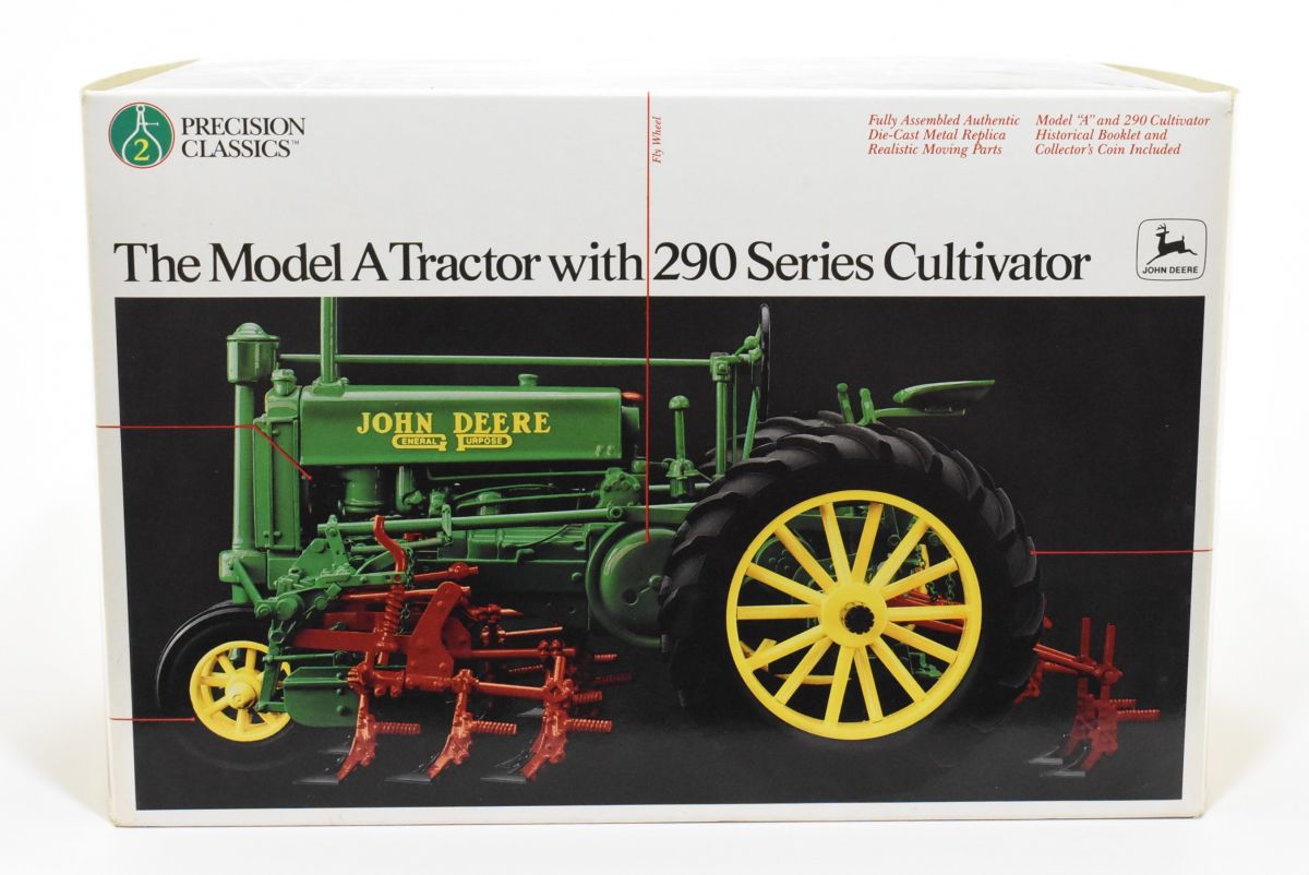 1/16 John Deere Model A Tractor With 290 Cultivator, Precision Series #2