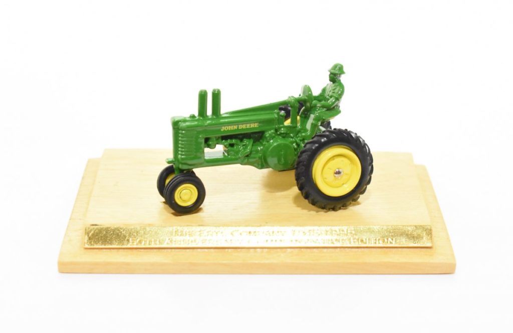 164 John Deere Model A Tractor With Man Ertl 50th Anniversary Commemorative Edition Daltons 9949