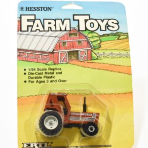 Mini Toys Inc 1/64 Hesston 130-90 Tractor Dual Back Wheels. 