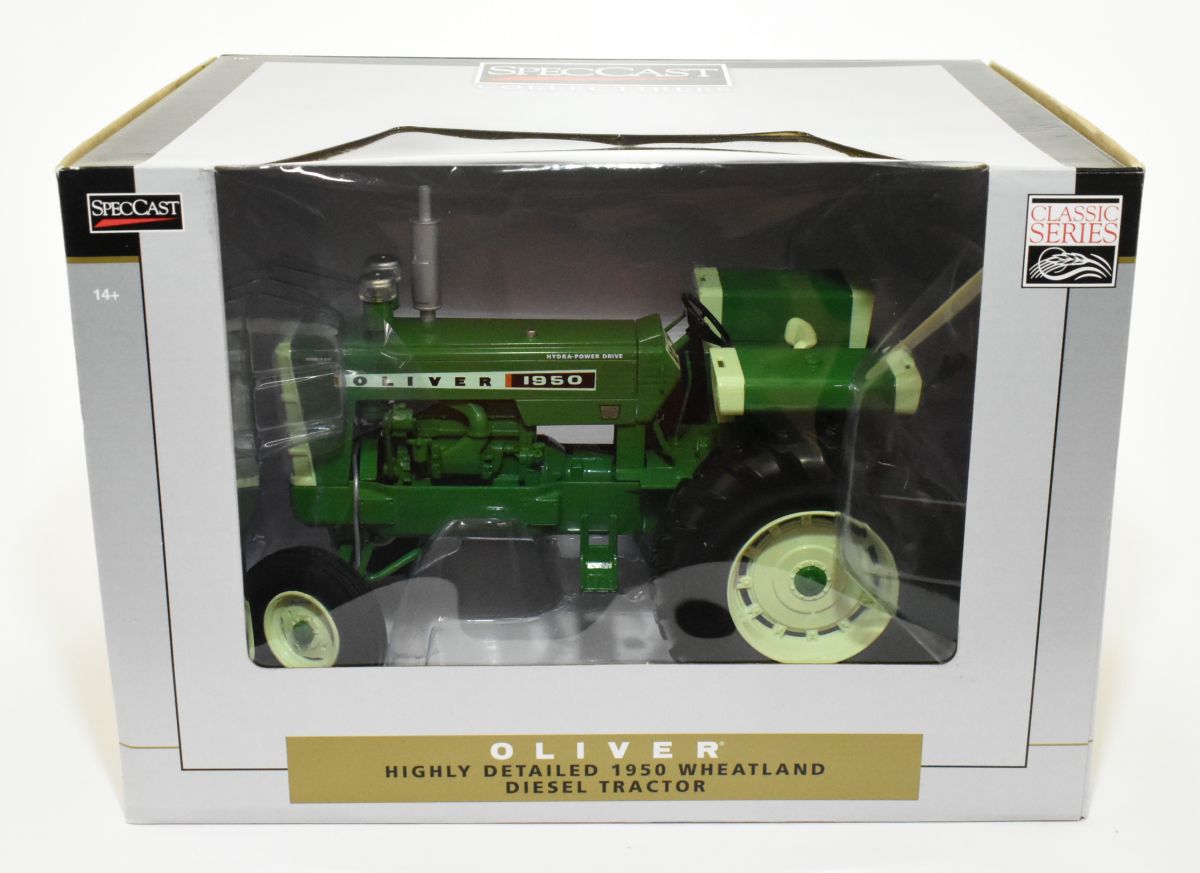 1/16 Oliver Highly Detailed 1950 Wheatland Diesel Tractor