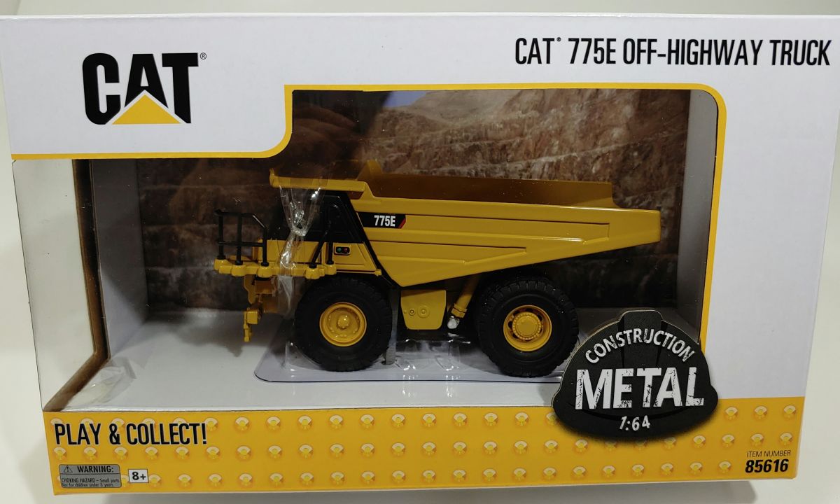 CAT 775E Off Highway Truck Construction Vehicle 85616 1/64