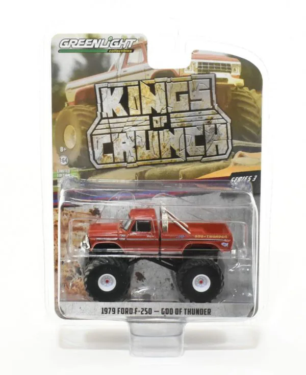 1/64 Kings Of Crunch 1979 Ford F-250 God Of Thunder 4WD Monster