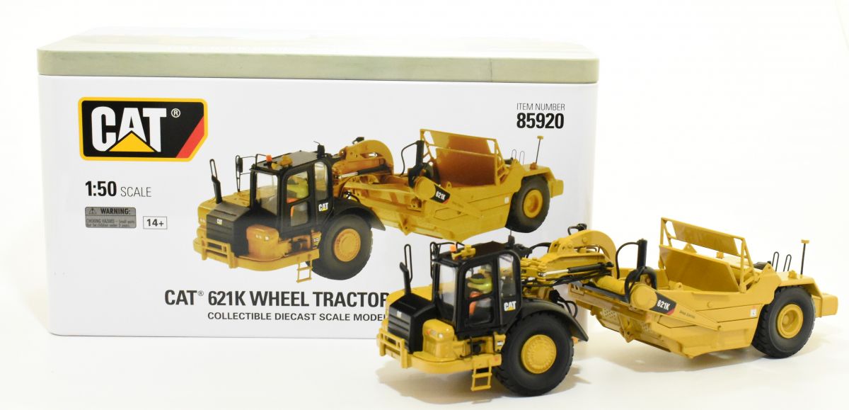 Diecast Masters 85920 Caterpillar® 1:50 scale Cat 621K Wheel Tractor-Scraper 