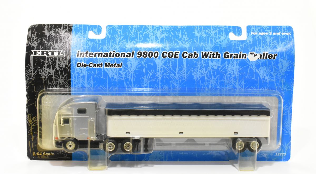 1 64 scale semi trucks grain trailer