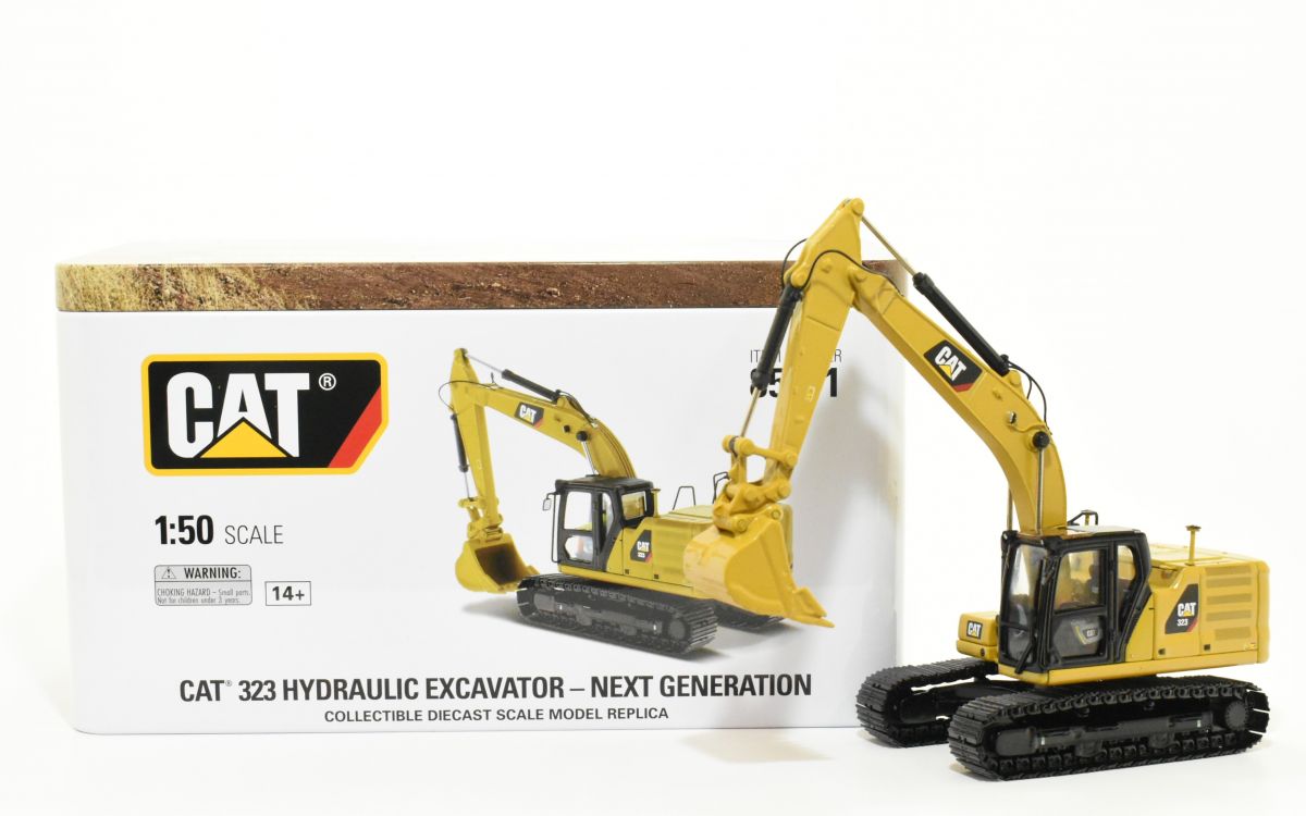 Cat Caterpillar 1:50 scale 323 Hydraulic Excavator Next Generation 85571 