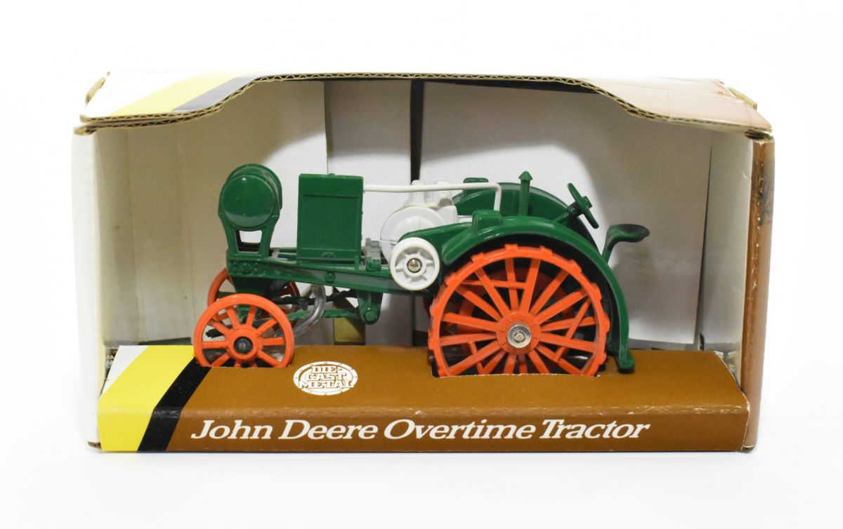 132 John Deere Overtime Tractor With Steel Wheels Daltons Farm Toys 7119