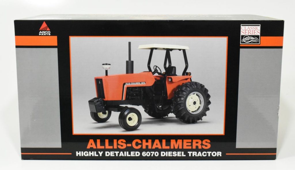 1/16 Allis Chalmers 6070 Tractor With 4 Post Rops, Orange Spectacular ...