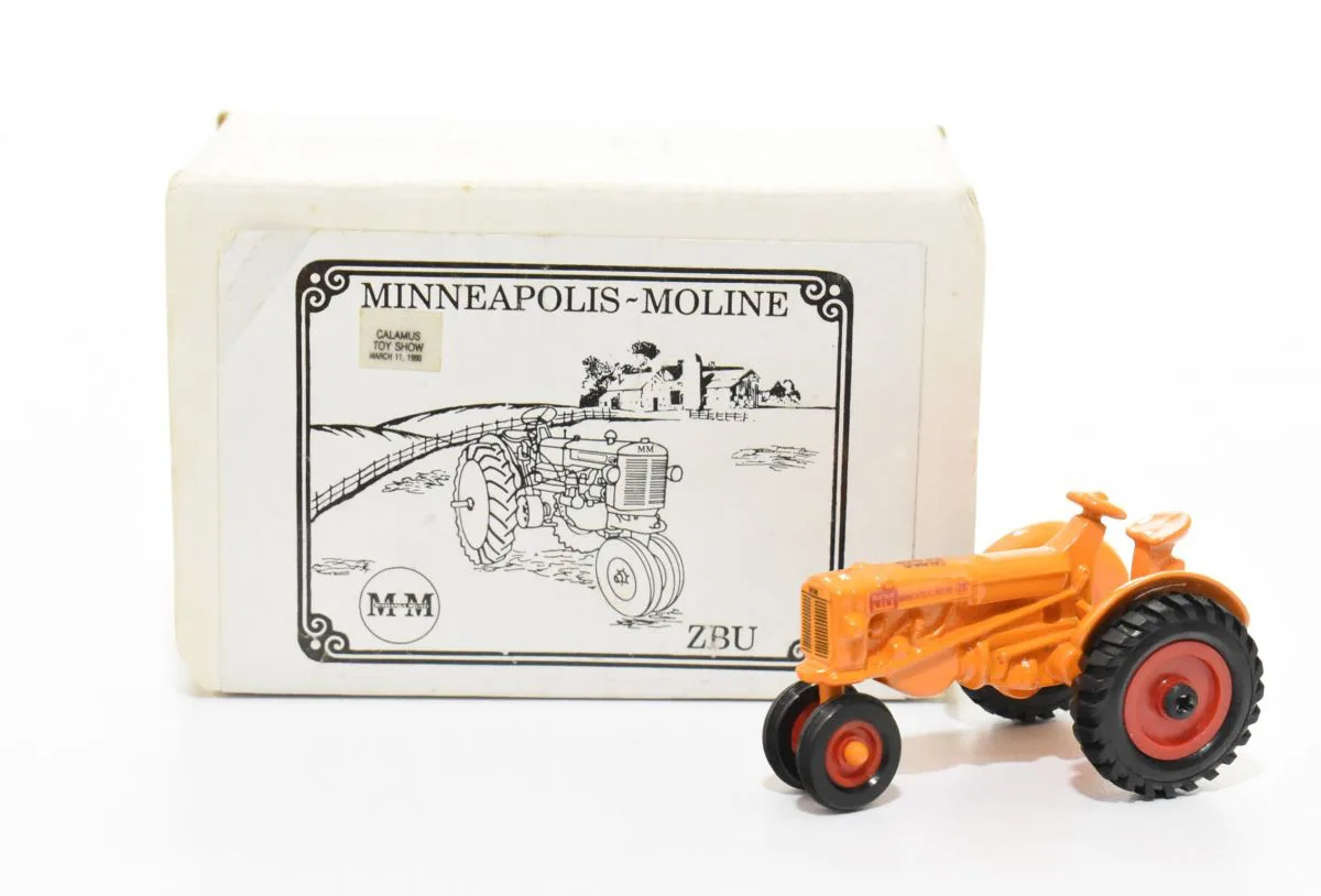 1/64 Minneapolis Moline ZBU Tractor, Calamus Toy Show 1990
