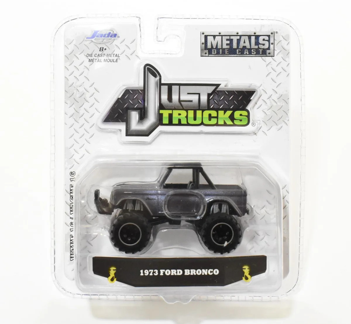 ミニカー Jada Toys 1973 Ford Bronco Just Trucks Just Trucks 1973 Ford Bronco 1:32 Scale Diecast Model Black