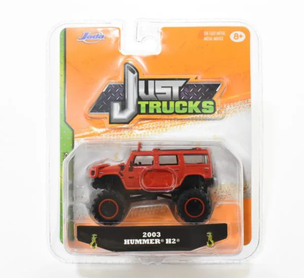 1/64 Just Trucks Orange 2003 Hummer H2 - Dalton's Farm Toys