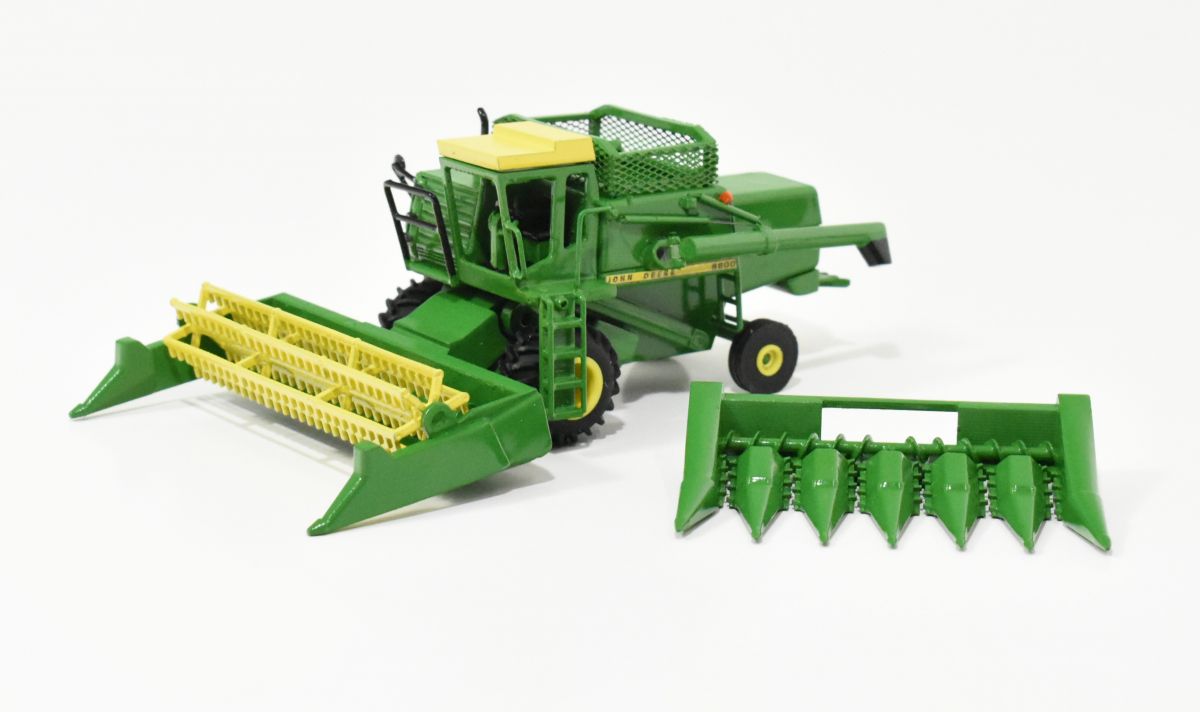 john deere 6600 toy combine