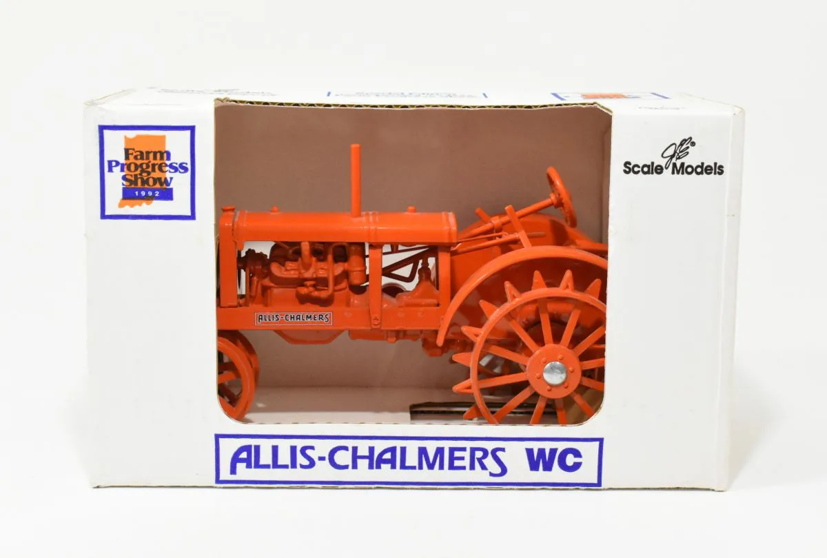 1/16 Allis Chalmers WC Tractor On Steel With Narrow Front, 1992 