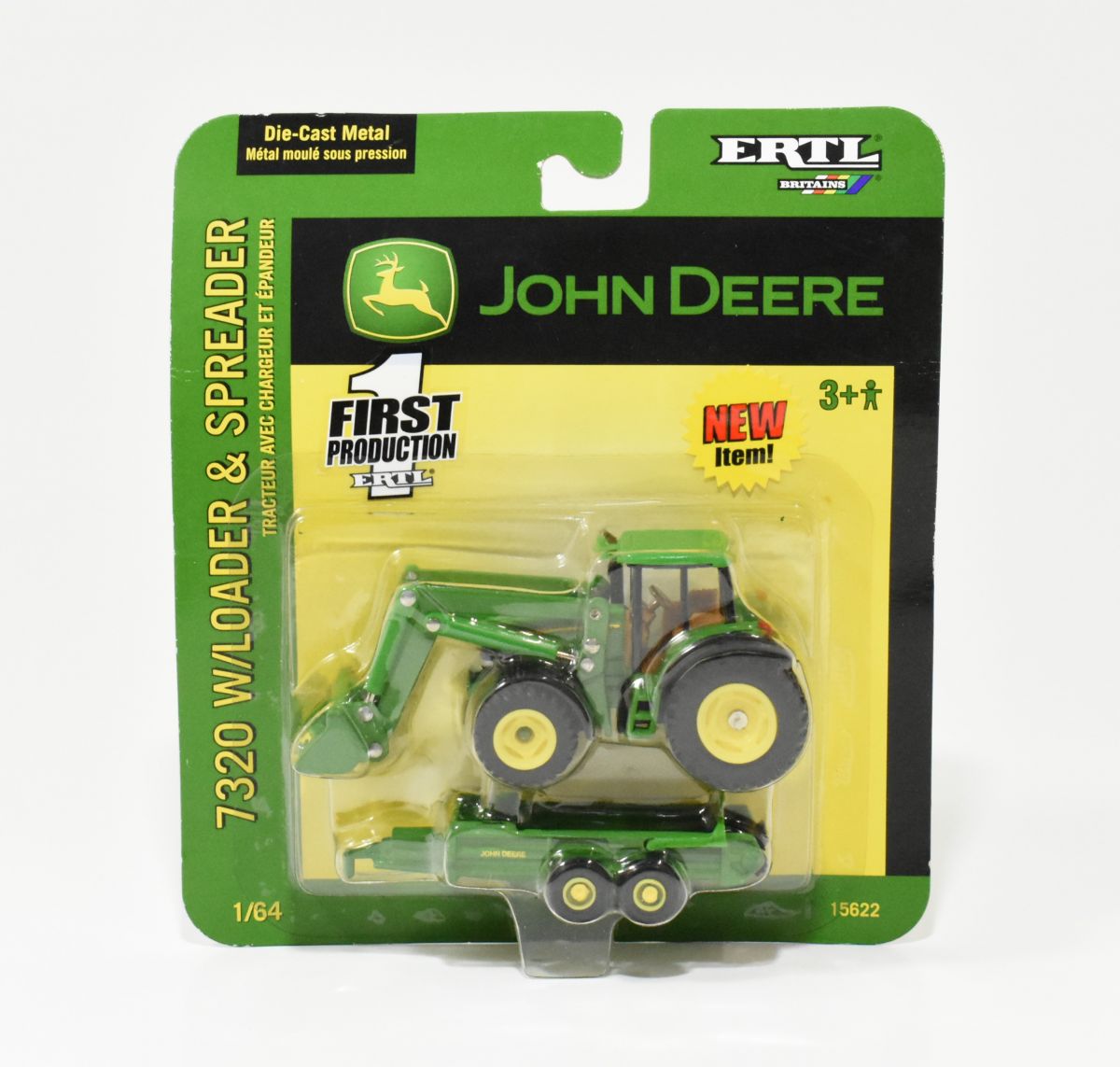 1/64 Ertl John Deere 6210 Tractor With MFWD 