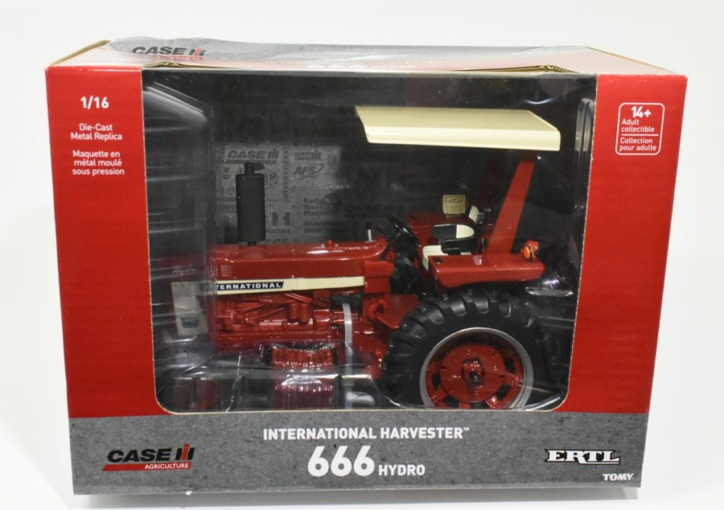 1/16 International Harvester 666 Tractor With Narrow Front, Canopy ...