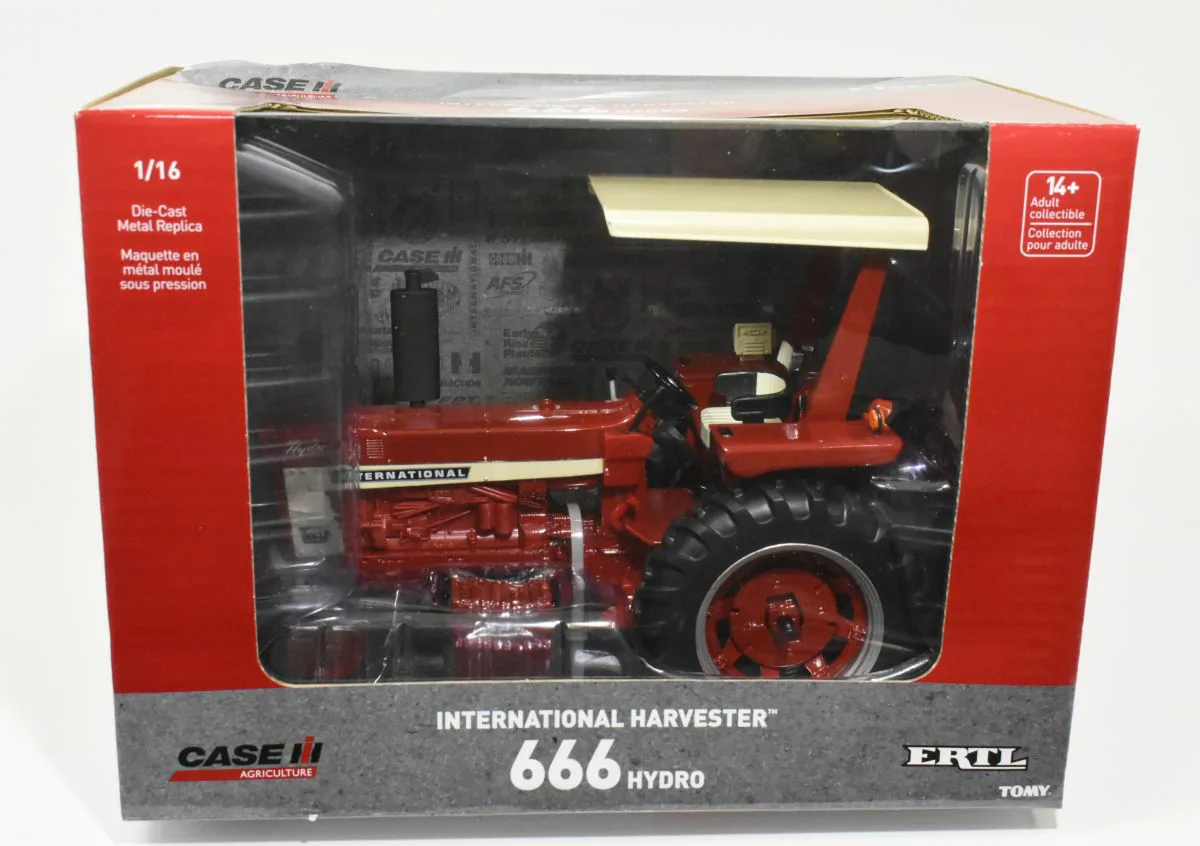 1/16 International Harvester 666 Tractor With Narrow Front, Canopy
