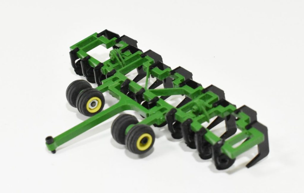 1/64 Custom 11 Shank Pull Type Ripper With Folding Wings, Green ...