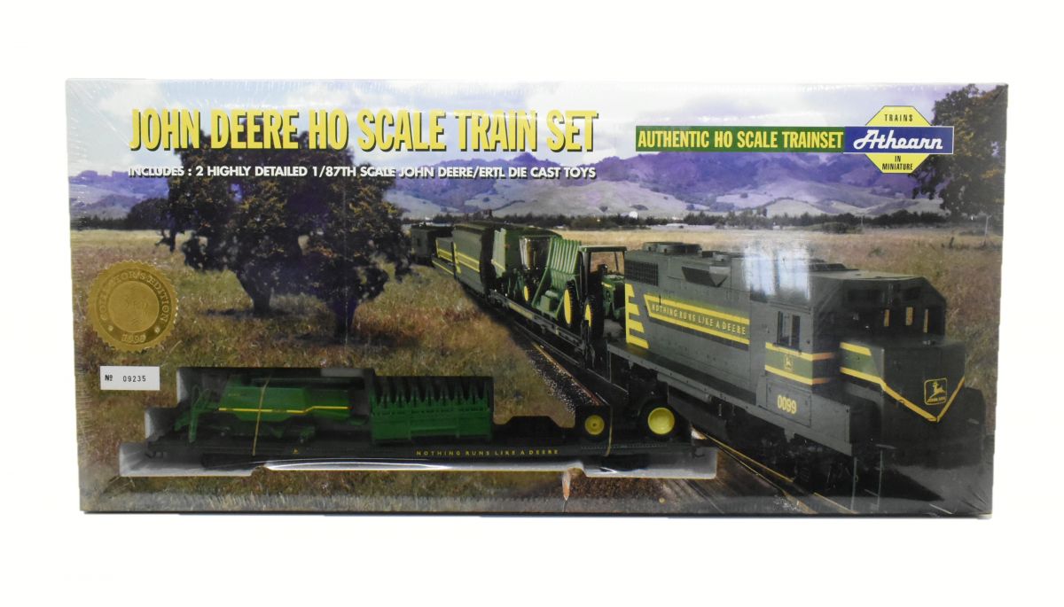 john deere authentic ho scale train set