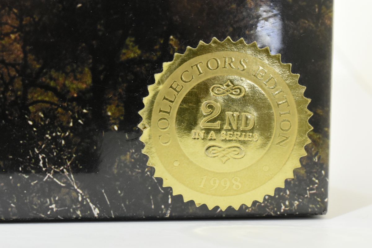 1/87 John Deere HO Scale Train Set Including Two Pewter 75th Anniversary Model D Tractors, 2nd