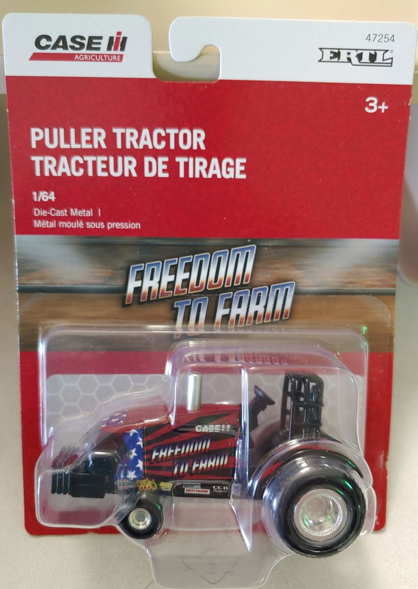 Freedom To Farm 1:64 Case IH Magnum Pulling Tractor 