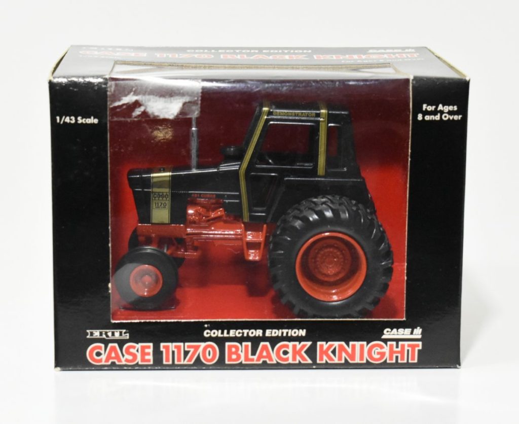 1/43 Case 1170 Black Knight Tractor With Duals, Collector Edition