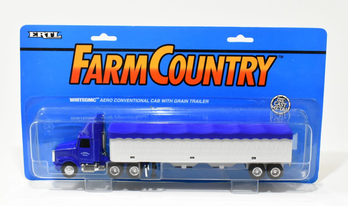 1 64 scale semi trucks grain trailer